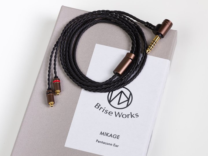 Brise Works�A�C���z���P�[�u���uMIKAGE�v��Pentaconn Ear�d�l�𐔗ʌ���Ŕ���