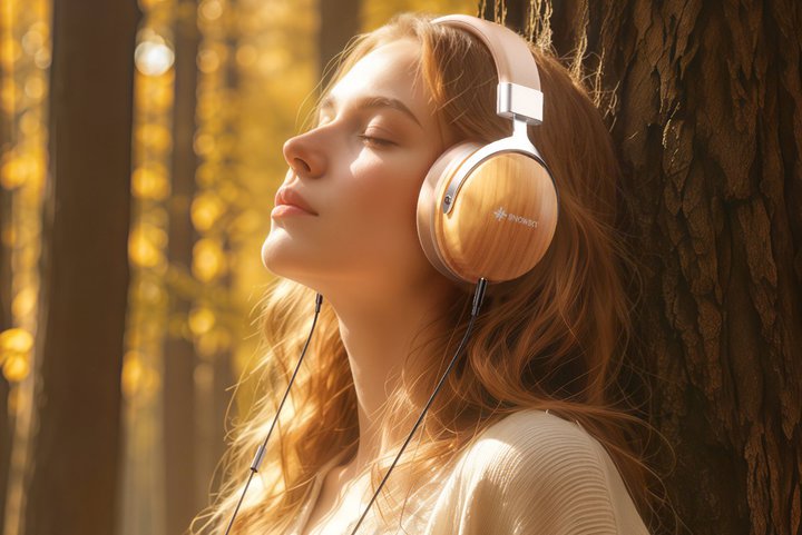 FIIO�A50mm�a�h���C�o�[���ڂ̖��^�w�b�h�z���uSnowsky NATURE�v�B���{��PET�^TPU��2�w�U�����̗p