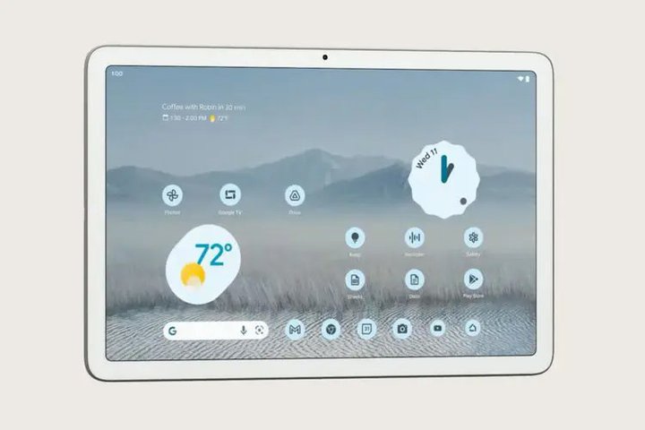 GoogleuPixel TabletvFCCo^BUWBڂŁu^bvē]v