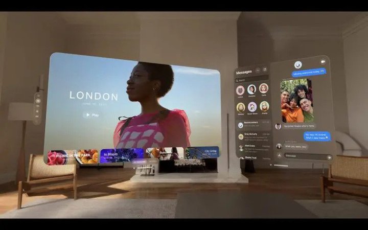 Apple Vision ProɁgs@p[hhڂBx[^łɎ肪