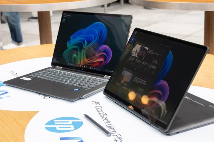 HPA2in1^Cv́gAI PChuOmniBook Ultra Flip 14 AI PCvBŐVCeCPU𓋍