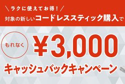 pi\jbNAΏۂ̃R[hX|@w3,000~LbVobNLy[