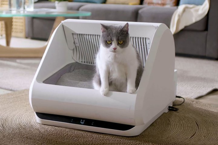 自動でフンを処理する猫トイレ「Popur X5」がクラウドファンディング中【Gadget Gate】