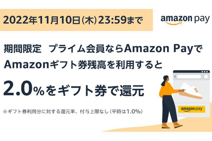 Amazon PayAΏECTCgł̃Mtgcp2.0|CgҌ̊ԌLy[