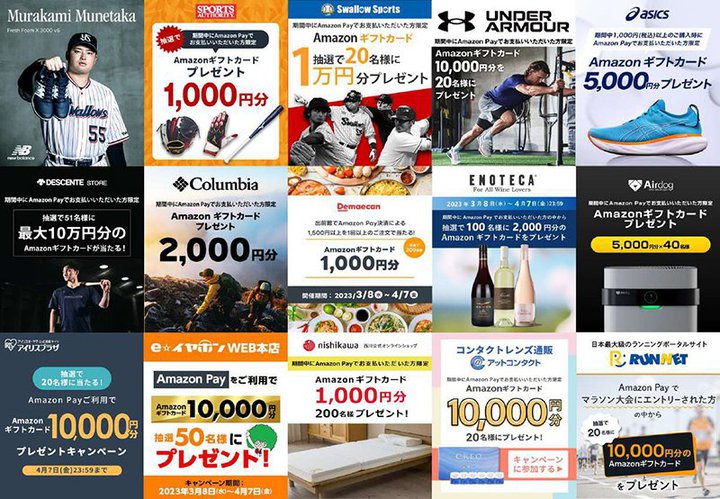 Amazon Pay̔AmazonMtgJ[hBAVbNXeCzECTCg