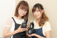 denon グリッドマン　gridman ワイヤレスヘッドフォン 上田麗奈　他 SSSS.GRIDMAN×デノンのコラボヘッドフォン。六花「電池切れだ