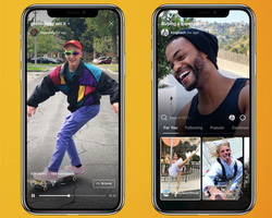 Instagram�A�X�}�z�œK���̒��ڃ^�e����������ł���A�v���uIGTV�v