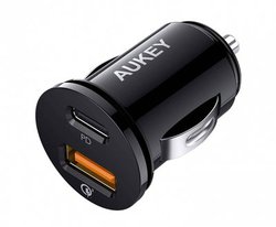 AUKEYAPD3.0/QC3.0ΉŃX}z2𓯎ɋ}[dłUSB-CAΉJ[`[W[