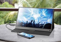 hELz[eA^Eyʂ15.6^tHDoCj^[BUSB-C^mini HDMI͒[q𓋍