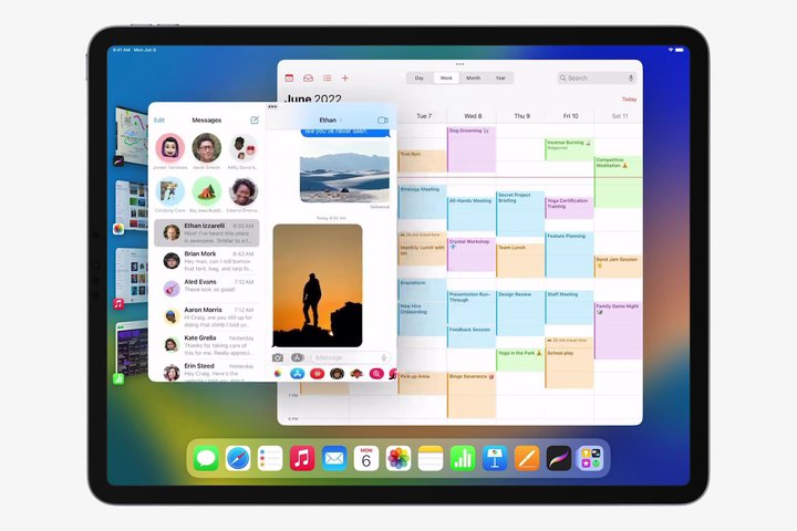 uiPadOS 16v̓}`^XN@\BM1ڃf͍ő8̃EBhEŁgPĈ悤Ɏgh