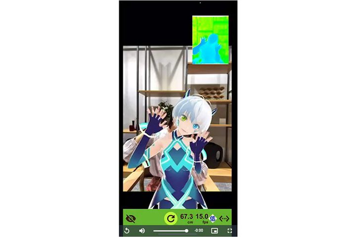 \j[ACyVTuberɂȂX}zAvuToF AR Labv