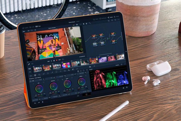 Blackmagic DesignAAvuDaVinci Resolve for iPadv𔭕\B񋟂2022N4l