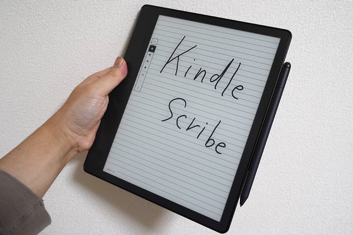 初の手書き対応「Kindle Scribe」を体験。書く/読むどちらも「いい感じ」