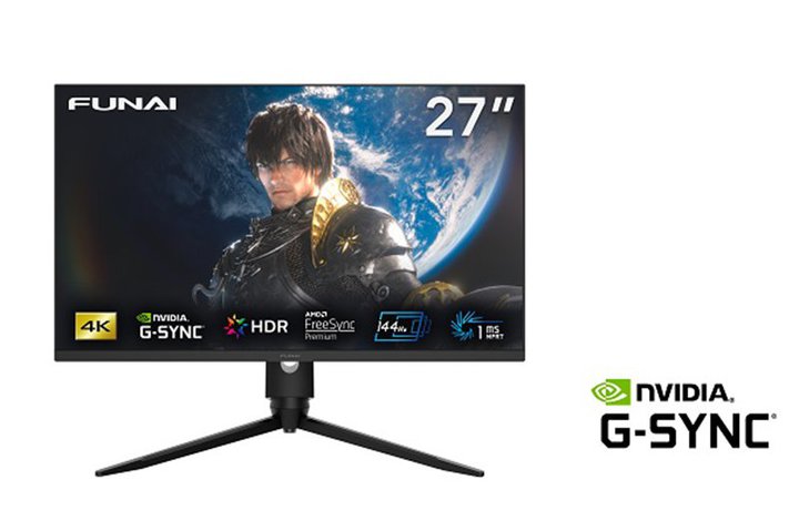 FUNAIA144Hz^1msΉ4KQ[~Oj^[NVIDIAЁuG-SYNC CompatiblevF؂擾