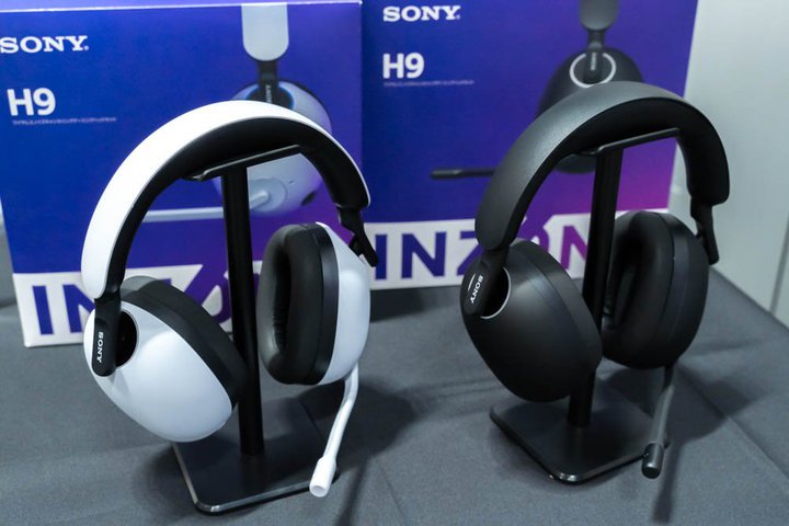 ソニーINZONE、ワイヤレスゲーミングヘッドセット「H9」に新色“ブラック”を追加