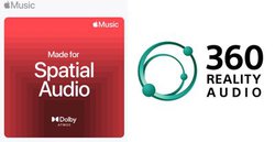 Apple�ƃ\�j�[�́g���̉��y�̌��h���r�I�u��ԃI�[�f�B�I�v�Ɓu360 Reality Audio�v�͂������Ⴄ