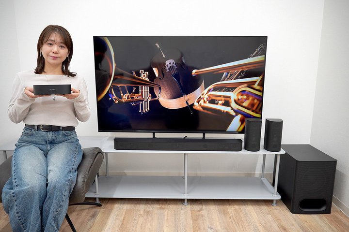 �\�j�[�uBRAVIA Theatre System 6�v���r���[�I �g���R�X�p�h5.1ch�z�[���V�A�^�[�V�X�e���Ŏ���f��ق�