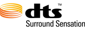 DTS Surround Sensationロゴ
